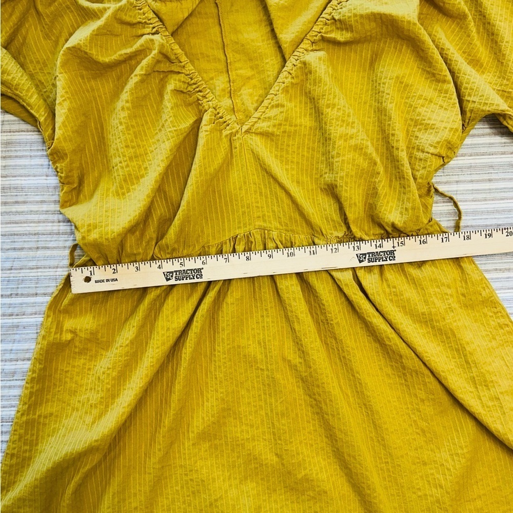 PrettyLittleThings Yellow Mini Dress, Size 10 - Picture 4 of 8